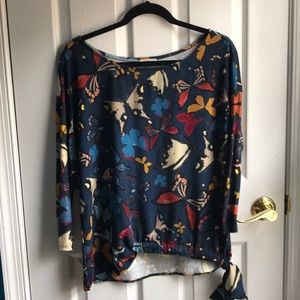 Anthropologie Weston Butterfly top
